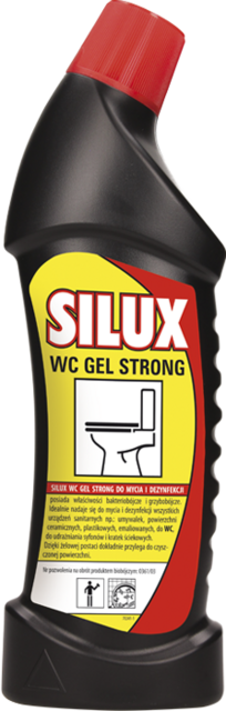 Гель для чищення унітазів SILUX STRONG Professiona, 750мл